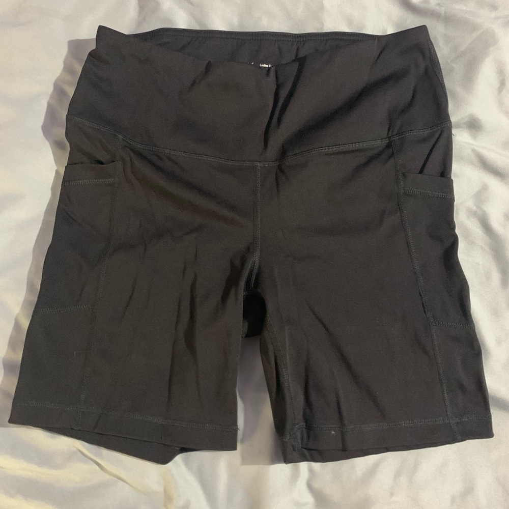 Women's Black Bike Shorts